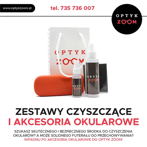 Zestawy czyszczące i akcesoria okularowe