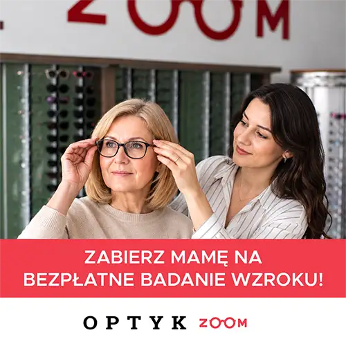 Zabierz mamę na bezpłatne badanie wzroku!